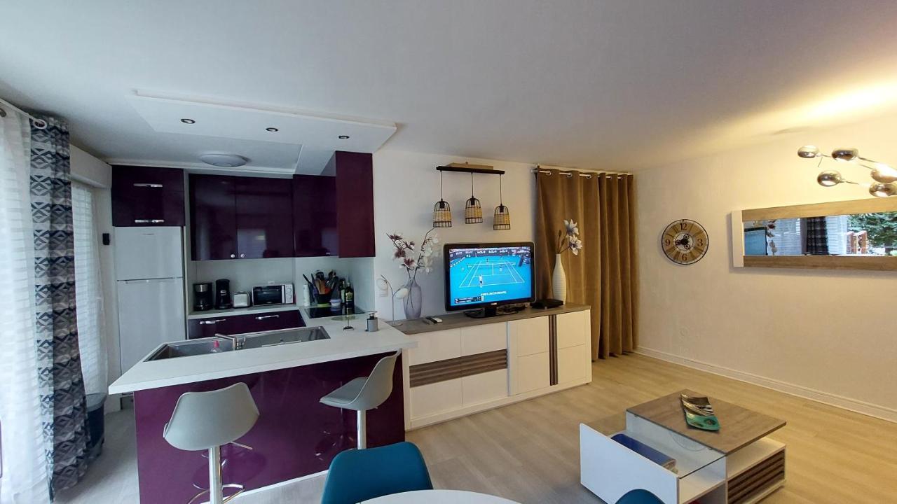 Charmant Appartement Residentiel Avec Terrasse, Jardin Privatif Et Piscine A Cannes קאן מראה חיצוני תמונה