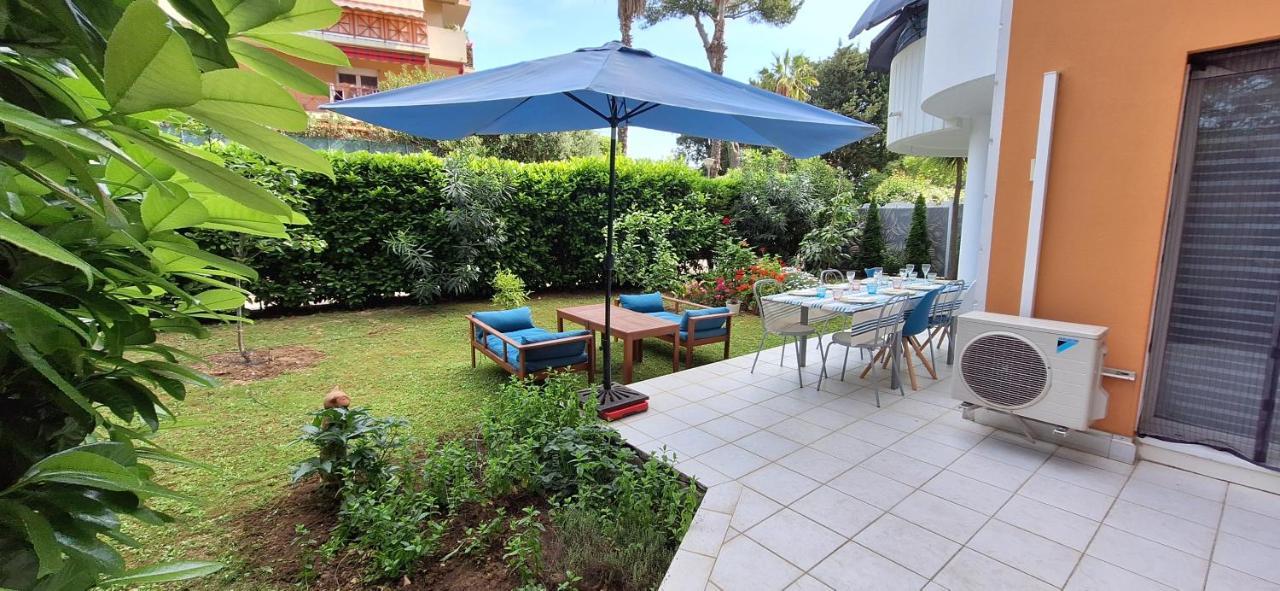 Charmant Appartement Residentiel Avec Terrasse, Jardin Privatif Et Piscine A Cannes קאן מראה חיצוני תמונה